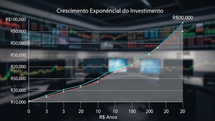 O Poder dos Juros Compostos: Como o Tempo Trabalha Para o Seu Dinheiro